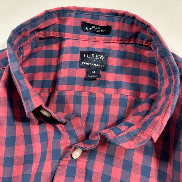 Men’s J.Crew Performance Long Sleeve Shirt (Size Medium Slim Untucked) - Picture 6 of 7